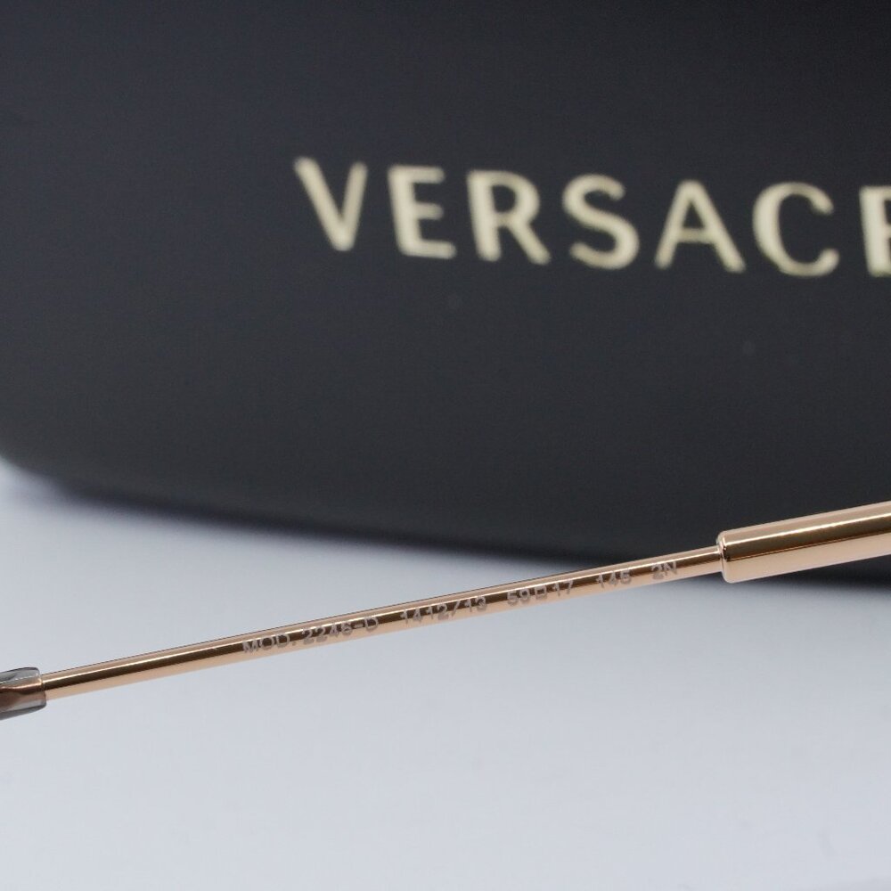 FINAL PRICE NEW VERSACE VE2246D 141213 SUNGLASSES - Picture 7 of 10
